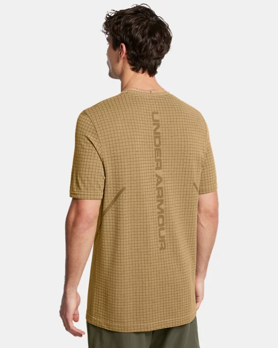 Under Armour Camiseta de manga corta UA Seamless Grid para hombre   Ofertas especiales