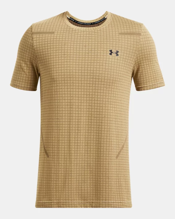 Under Armour Camiseta de manga corta UA Seamless Grid para hombre   Ofertas especiales