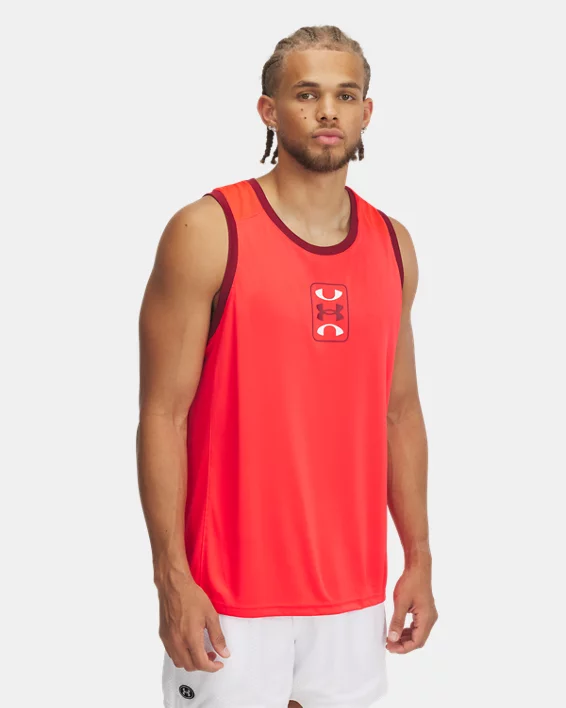 Under Armour Camiseta de tirantes UA Zone Performance para hombre   Rebajas de fin de temporada