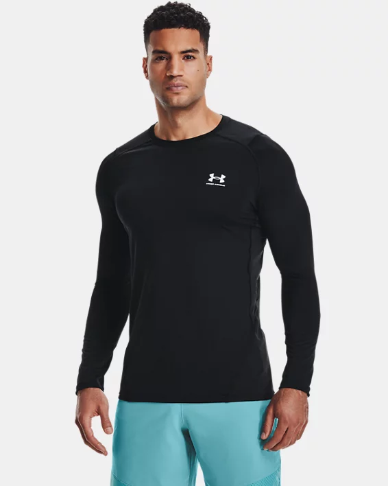 Under Armour Camiseta de manga larga con ajuste ceñido HeatGear® para hombre