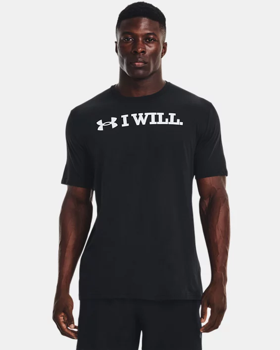 Under Armour Camiseta de manga corta UA I Will para hombre   2025