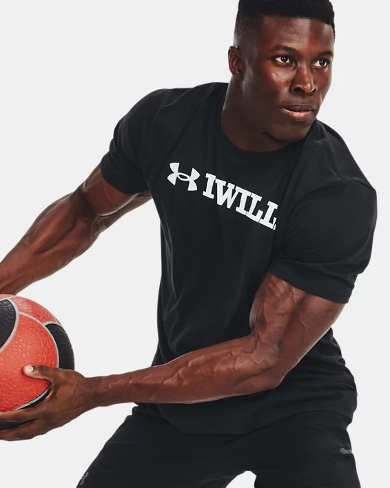 Under Armour Camiseta de manga corta UA I Will para hombre   2025
