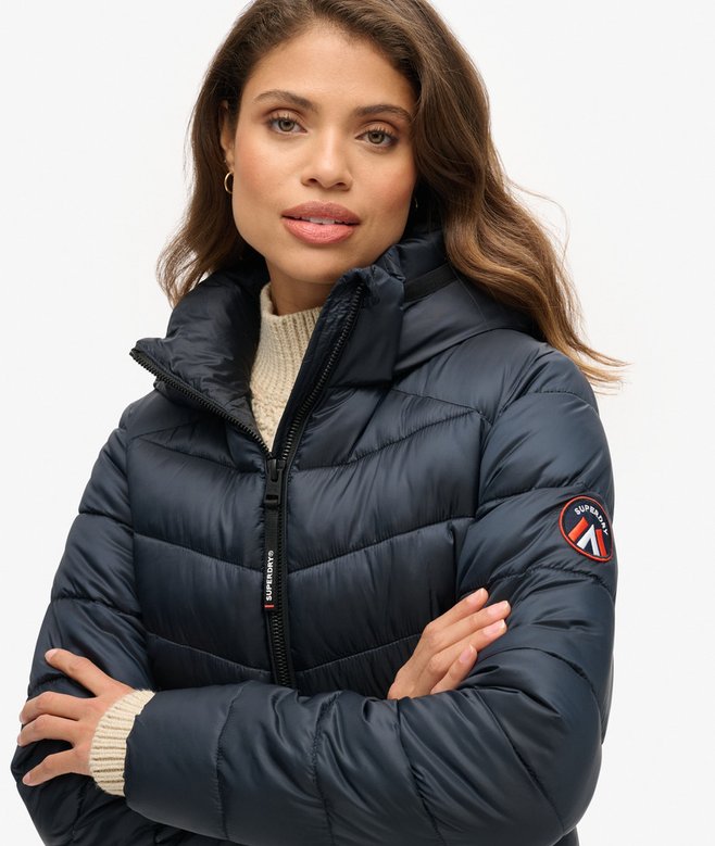superdry Chaqueta acolchada con capucha Fuji Promoción trimestral