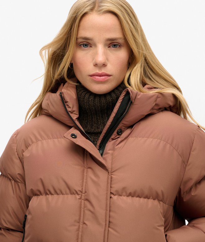 superdry Cazadora bómber acolchada con capucha Sports Superdescuento