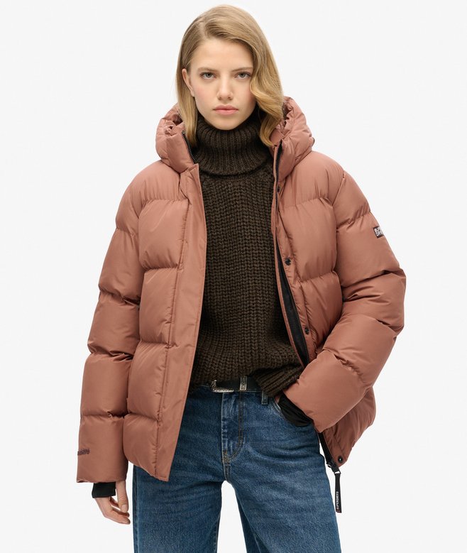 superdry Chaqueta acolchada con capucha Sports