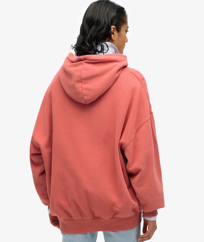 superdry Sudadera extragrande con capucha Lo-fi Outdoor Descuento por venta flash