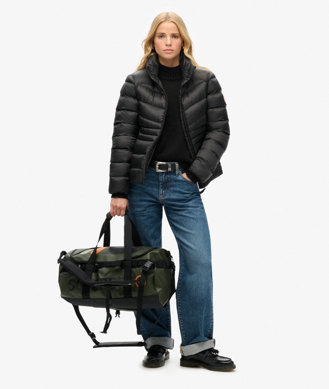 superdry Bolsa cilíndrica de lona Precio ultrabajo