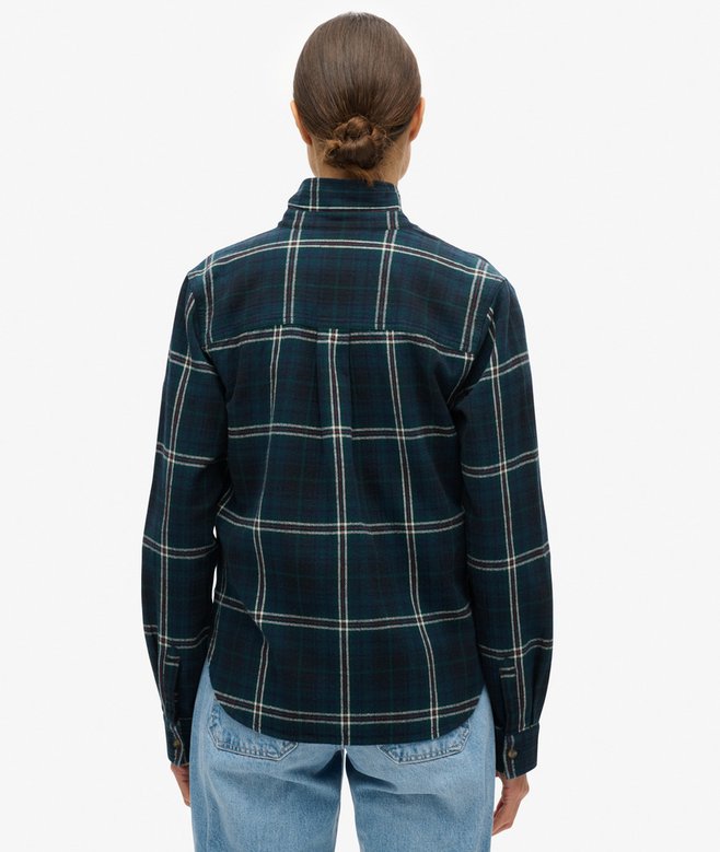 superdry Camisa de leñador de franela a cuadros Rebajas