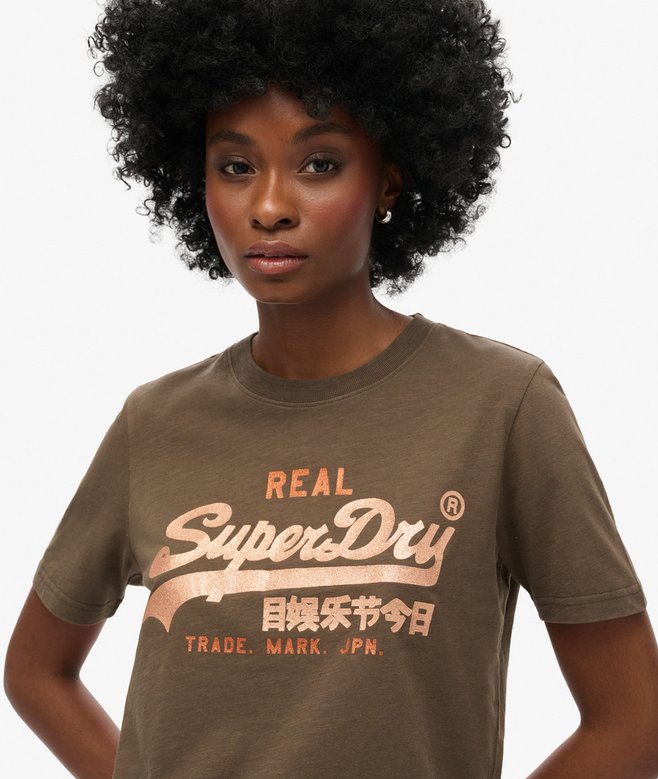superdry Camiseta con gráfico logotipo VL y adornos En oferta