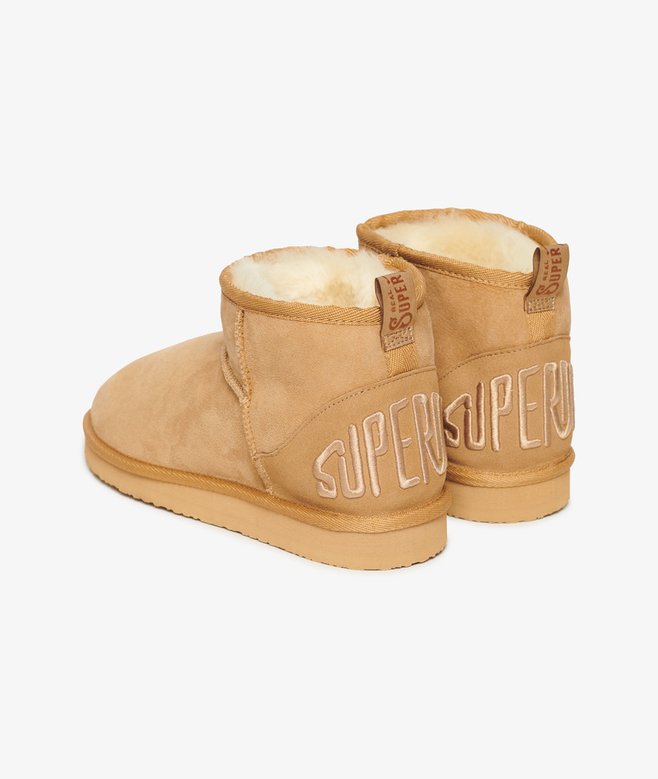superdry Minibotas de ante con borreguillo Gran oferta