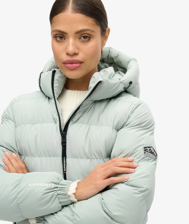 superdry Chaqueta acolchada con capucha Sports Rebajas baratas