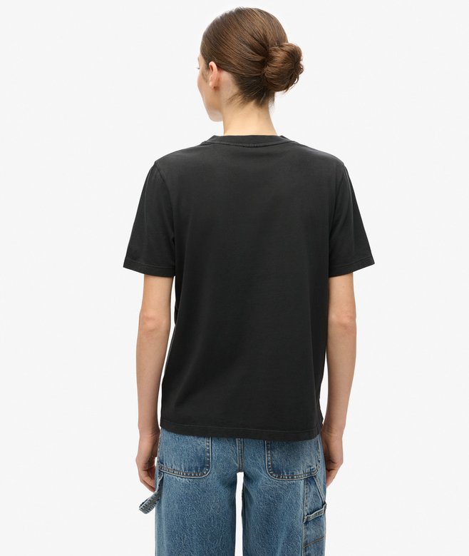 superdry Camiseta de corte relajado con acabado metalizado Venue Rebajas de fábrica
