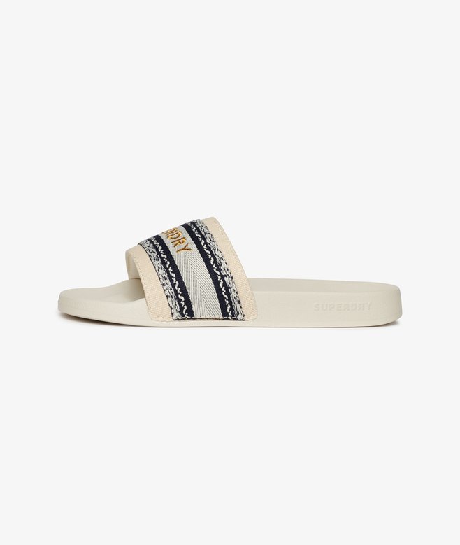 superdry Chanclas de piscina veganas de tira tejida Tienda