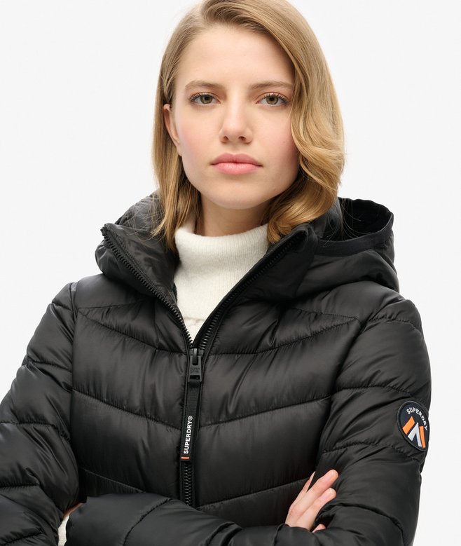 superdry Chaqueta acolchada con capucha Fuji Liquidación