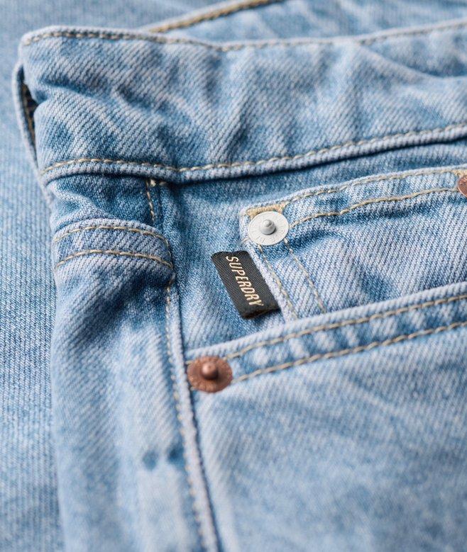 superdry Vaqueros de talle medio y pernera recta Rebajas online