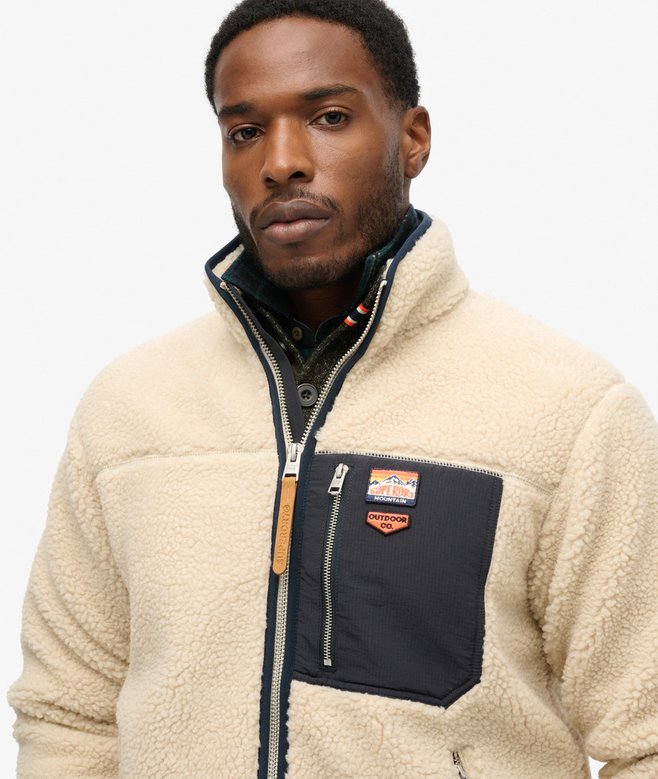 superdry Forro polar con cremallera integral Vintage Retro ÚLTIMAS EDICIONES