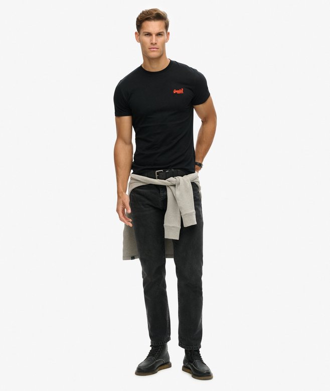superdry Camiseta de algodón orgánico con logotipo Essential Último día