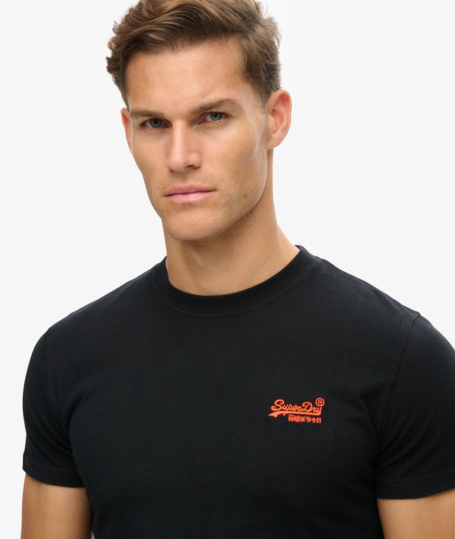 superdry Camiseta de algodón orgánico con logotipo Essential Último día