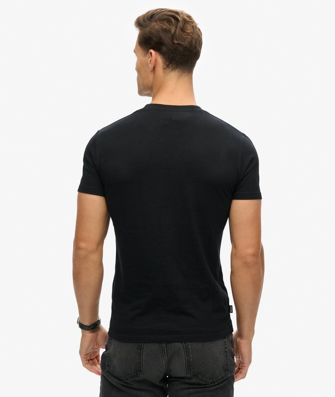 superdry Camiseta de algodón orgánico con logotipo Essential Último día