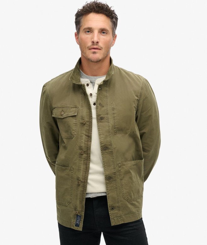 superdry Chaqueta de trabajo de algodón Merchant Store