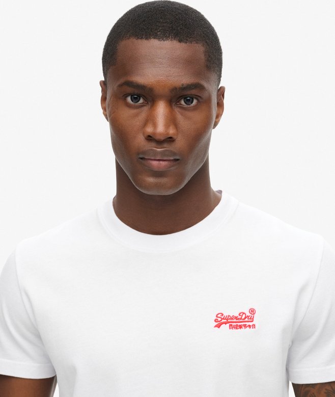 superdry Camiseta de algodón orgánico con logotipo Essential Promoción por tiempo limitado
