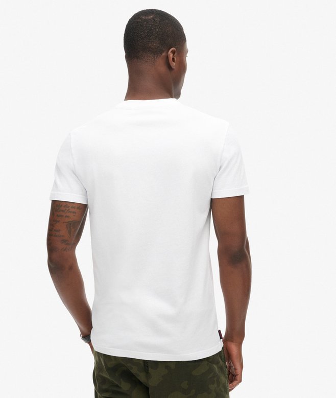 superdry Camiseta de algodón orgánico con logotipo Essential Promoción por tiempo limitado