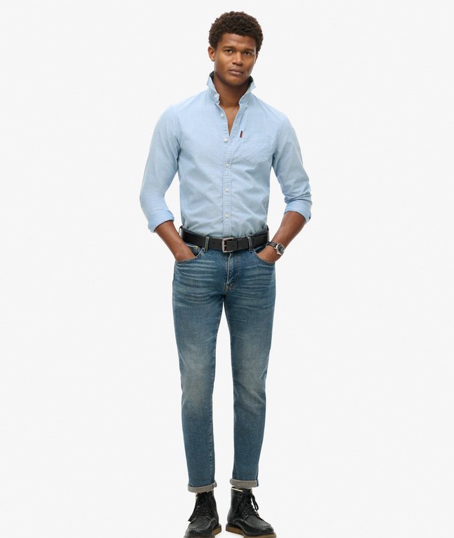 superdry Camisa Oxford de manga larga Solo queda un día