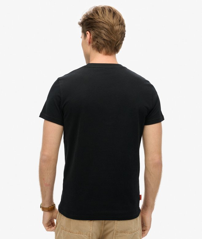 superdry Camiseta de algodón orgánico con logotipo Essential Superdescuento
