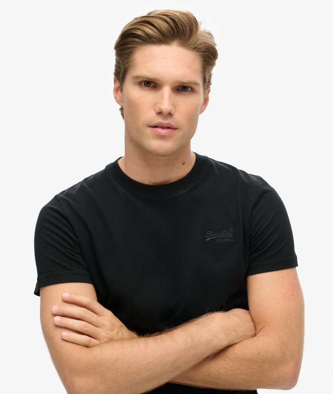 superdry Camiseta de algodón orgánico con logotipo Essential Superdescuento