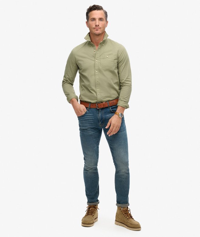 superdry Camisa de manga larga Merchant Store Envío internacional gratuito