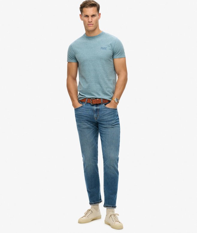 superdry Camiseta de algodón orgánico con logotipo Essential Tienda de fábrica