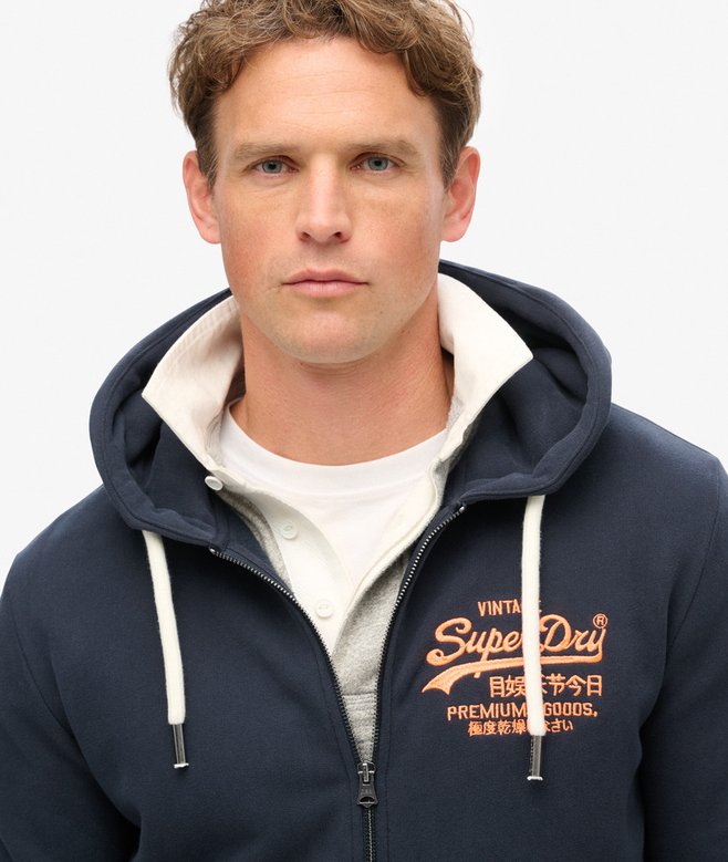 superdry Sudadera flúor con logotipo Vintage Logo Precios de Black Friday