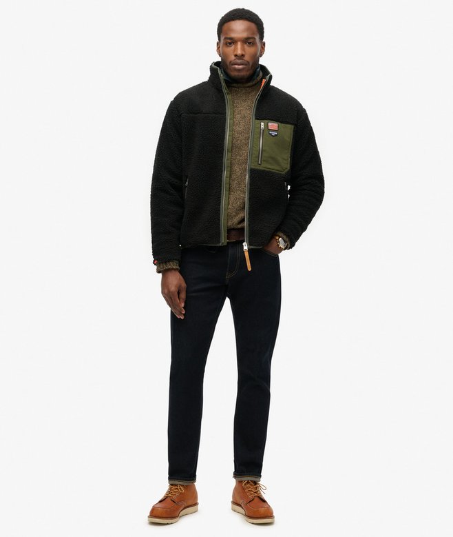 superdry Forro polar con cremallera integral Vintage Retro Descuentos del mes