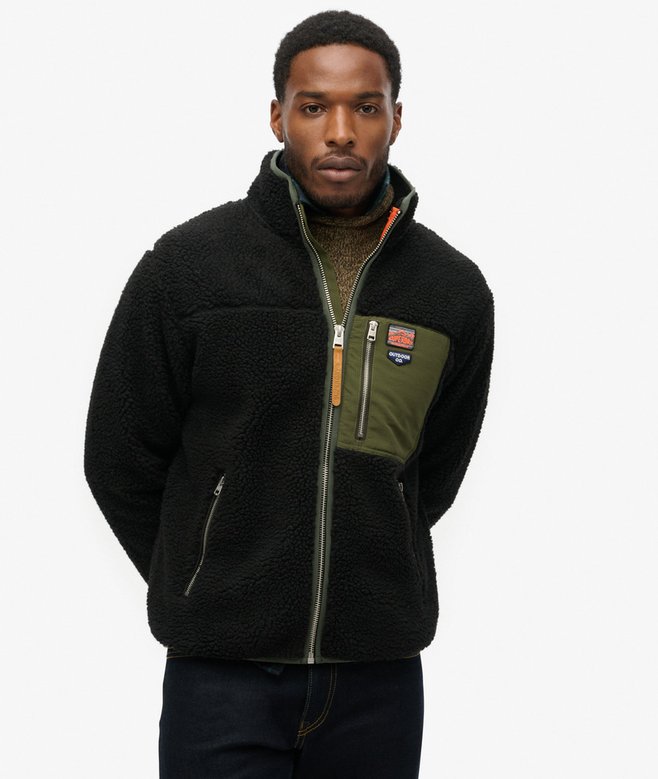 superdry Forro polar con cremallera integral Vintage Retro Descuentos del mes