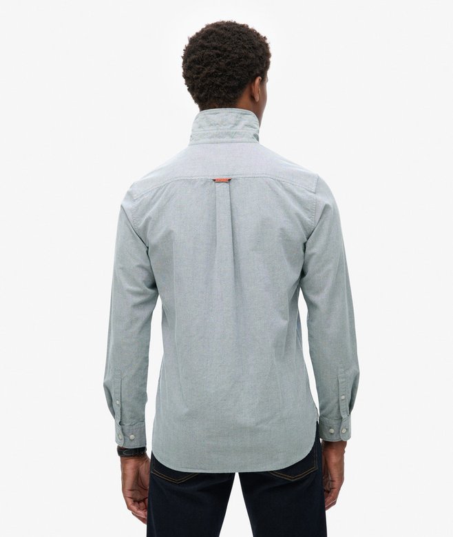 superdry Camisa Oxford de manga larga Oferta exclusiva