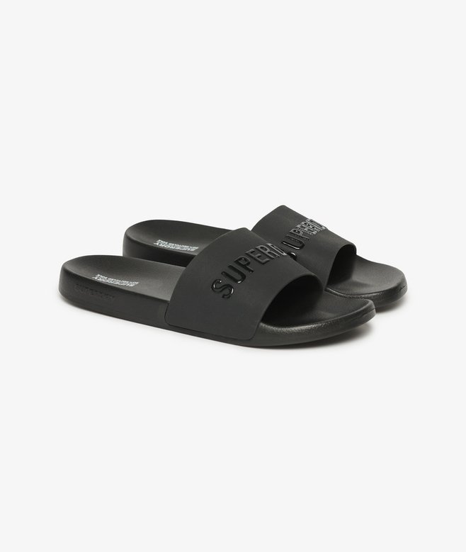 superdry Chanclas de piscina veganas con logo Ofertas especiales