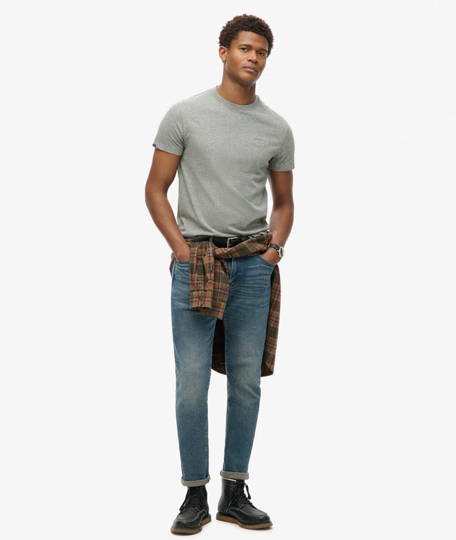 superdry Camiseta de algodón orgánico con logotipo Essential Grandes ahorros
