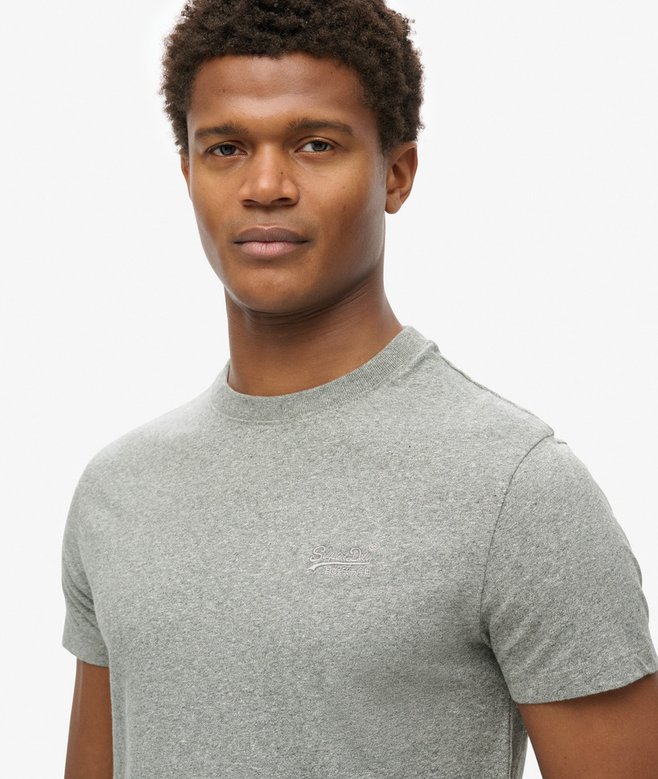 superdry Camiseta de algodón orgánico con logotipo Essential Grandes ahorros