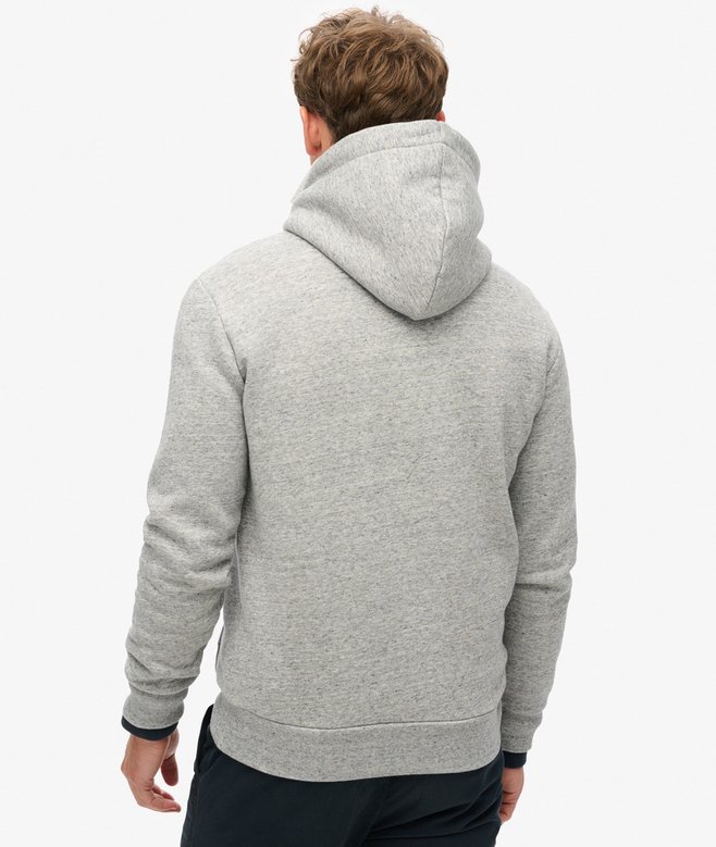 superdry Sudadera de algodón orgánico con capucha y logotipo Vintage Logo Rebajas de fin de temporada