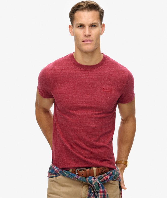 superdry Camiseta de algodón orgánico con logotipo Essential