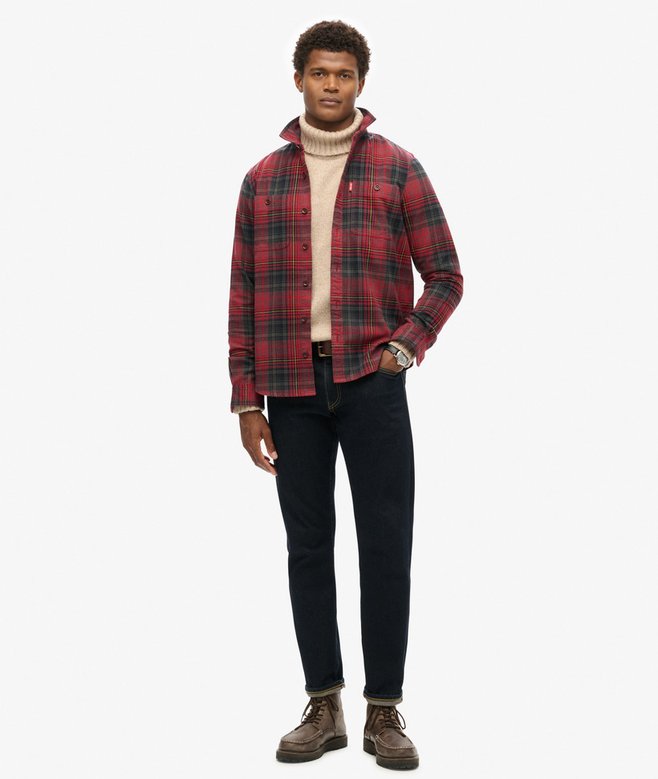 superdry Sobrecamisa a cuadros Vintage Rebajas