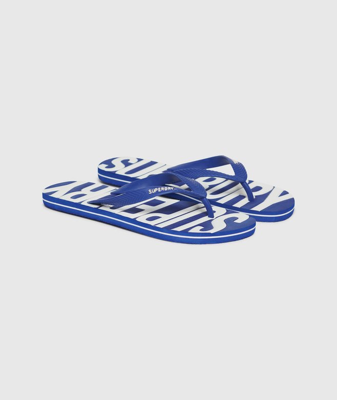 superdry Chanclas veganas con logotipo Vintage Logo Venta caliente