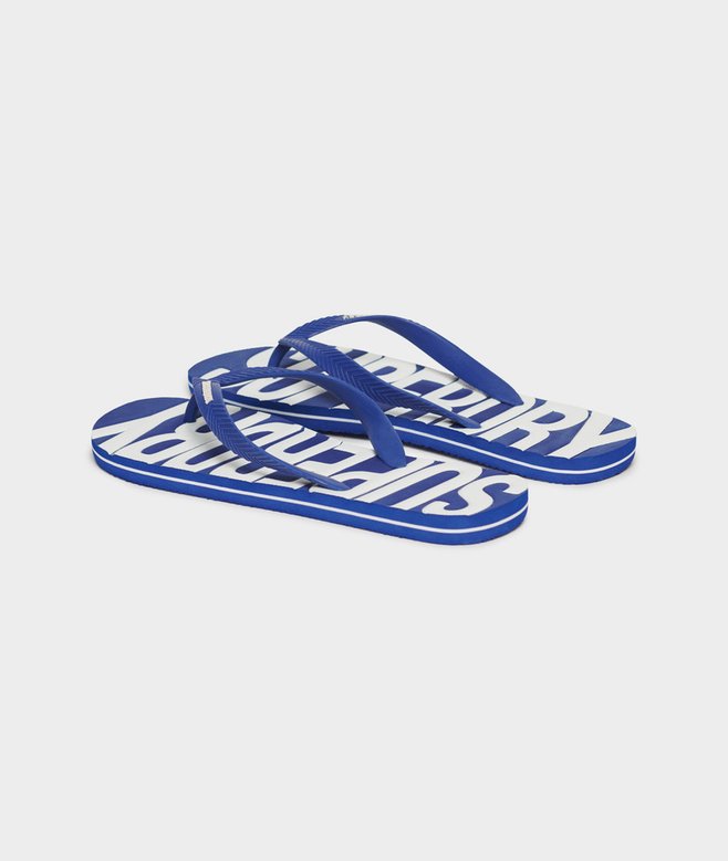 superdry Chanclas veganas con logotipo Vintage Logo Venta caliente