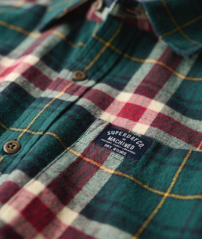 superdry Camisa de leñador de algodón de manga larga Tienda