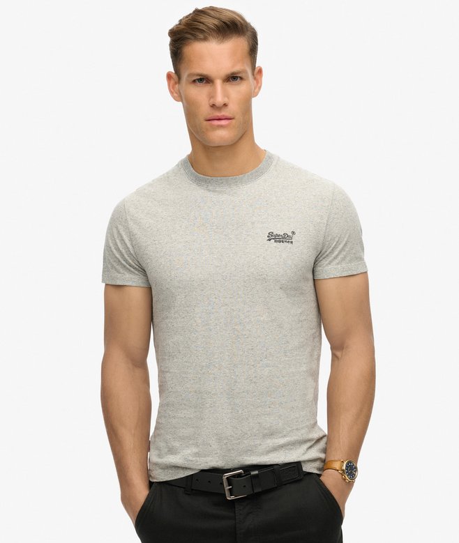 superdry Camiseta de algodón orgánico con logotipo Essential