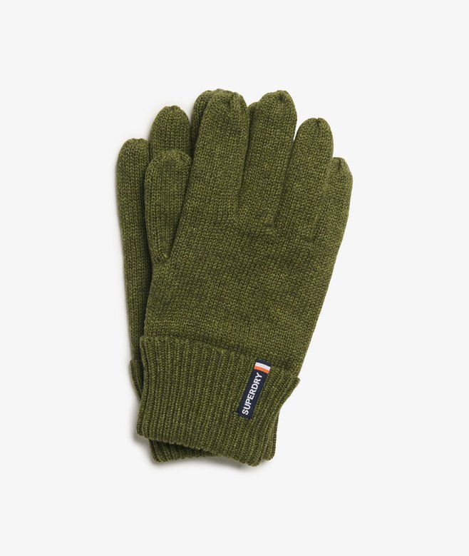 superdry Guantes de punto con logotipo Essential Solo hoy