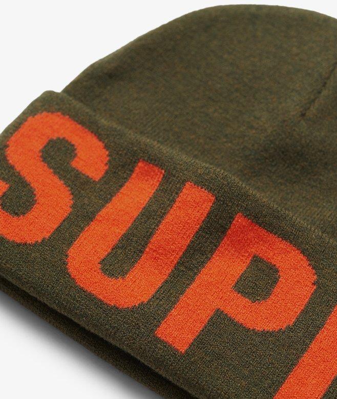 superdry Gorro de punto con el logotipo de la marca Solo queda un día