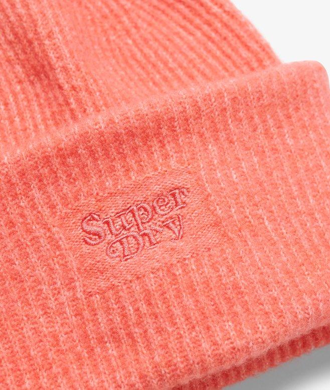 superdry Gorro de punto de canalé suave Envío internacional gratuito