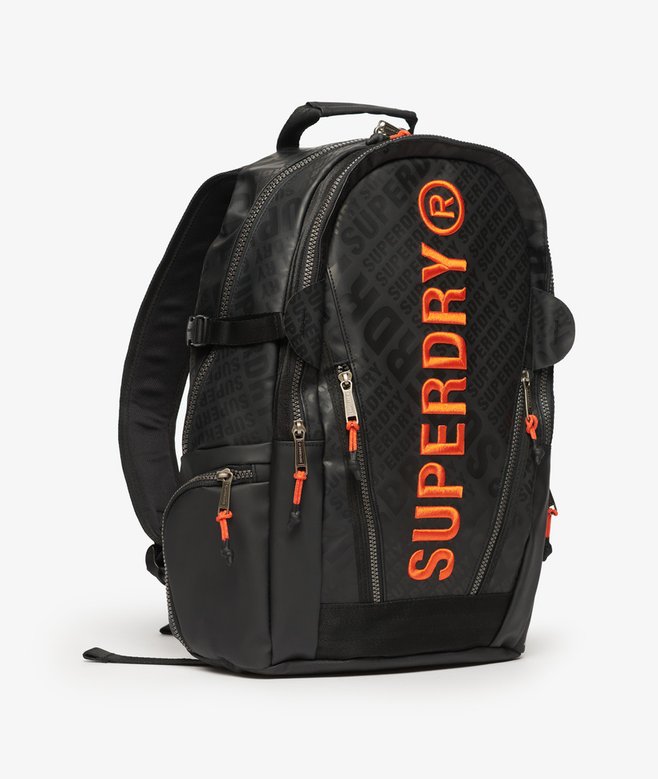 superdry Mochila de lona con estampado integral Oferta exclusiva
