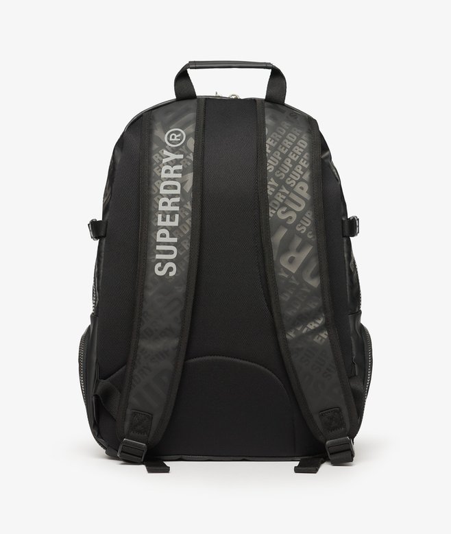 superdry Mochila de lona con estampado integral Oferta exclusiva